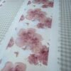 XZ73511 rose and butterfly printed PVC tablecloth leather (2) 0.45mm printed PVC tablecloth material