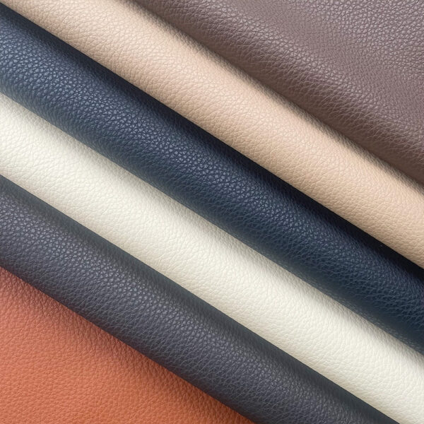XZ73515 pebble grain PVC upholstery leather for sofas (1) XZ73515 pebble grain PVC upholstery leather for sofas