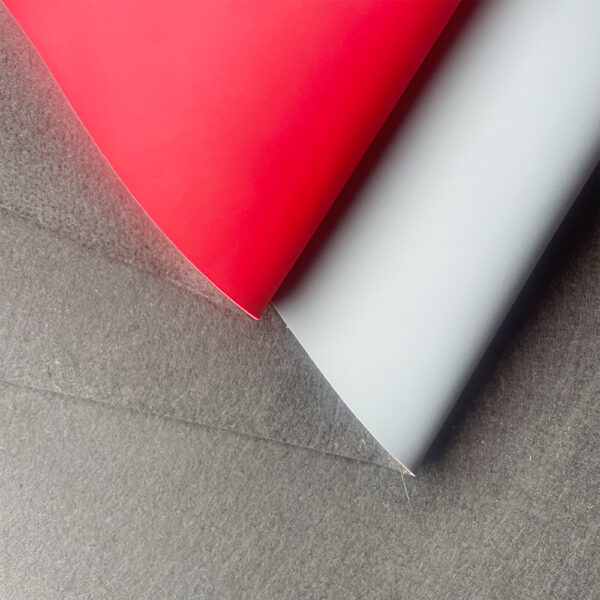 XZ73535 2mm PVC leather with needle-punched cotton backing (2) XZ73535 2mm PVC leather with needle-punched cotton backing