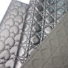 chevron quilted PVC leather for car seats