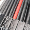 XZ73558 chevron quilted PVC automotive leather