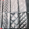 chevron stitched automotive seat leather texture