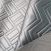 XZ73558 decorative quilted PVC leather for automotive interiors