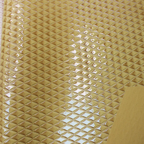 XZ73628 diamond pattern embossed PVC leather for bags