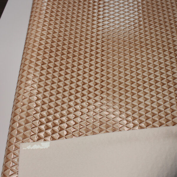 XZ73628 diamond pattern embossed PVC leather for bags
