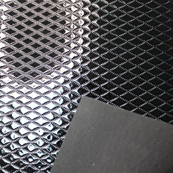 XZ73628 diamond pattern embossed PVC leather for bags