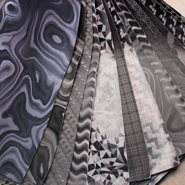 marble pattern motorcycle seat leather in multiple colors