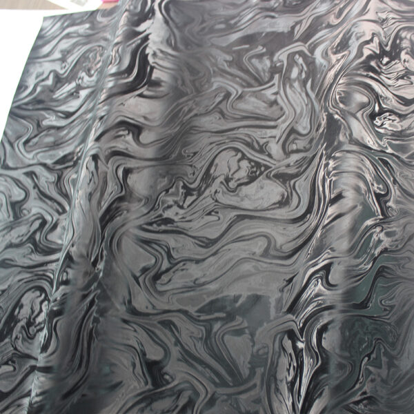 XZ73640 Liquid Marble Pattern PVC Leather for Motorcycle Seats (2) liquid marble pattern PVC leather texture
