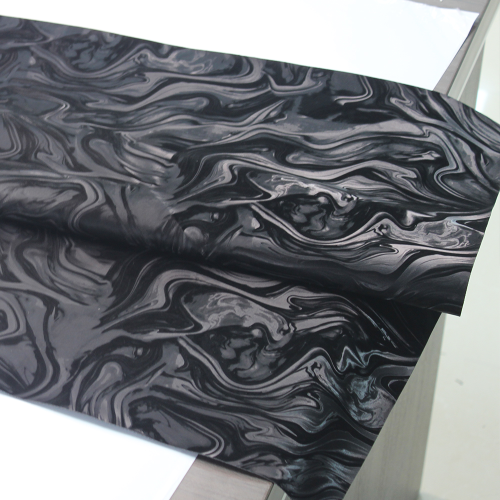 XZ73640 liquid marble PVC motorcycle seat leather