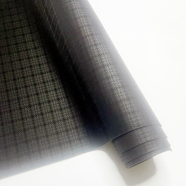 micro houndstooth pattern PVC leather texture