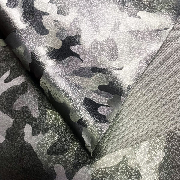 patterned PVC leather for scooter seat upholstery
