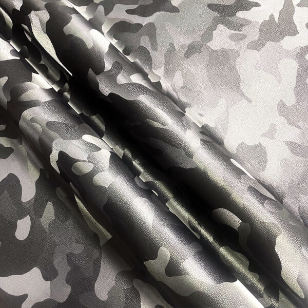 XZ73643 camouflage PVC motorcycle seat leather