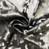 tone-on-tone camouflage PVC leather pattern