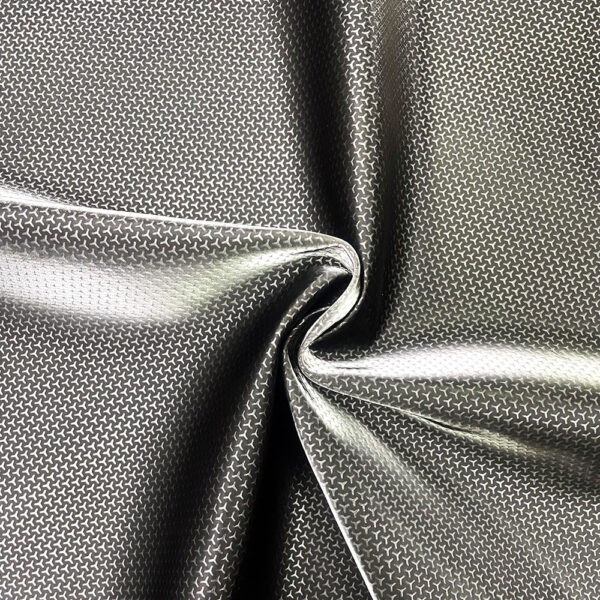 XZ73645 Micro Geometric PVC Leather for Motorcycle Seats (2) 0.8mm PVC leather for motorcycle saddle upholstery