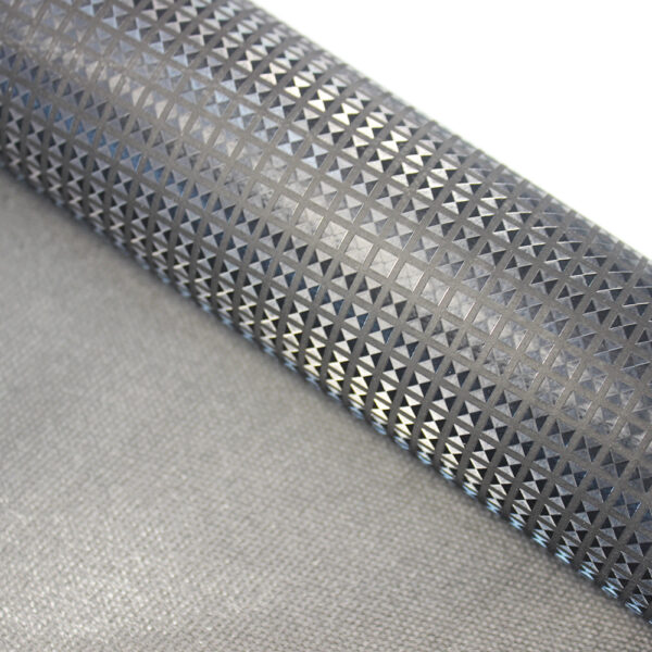 XZ73646 Micro Pyramid Pattern PVC Leather for Motorcycle Seats (6) XZ73646 PVC leather with terry fabric backing