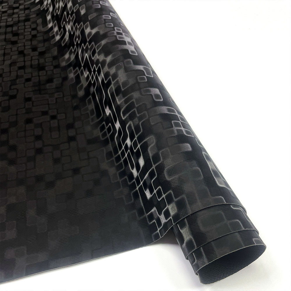 XZ73647 fine pebble grain PVC chair upholstery leather with terry fabric backing