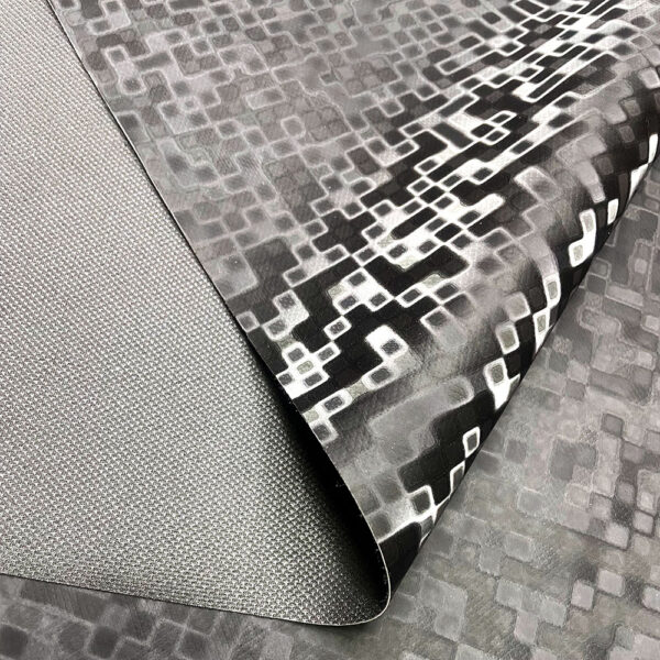 XZ73647 fine pebble grain PVC chair upholstery leather with terry fabric backing (4) XZ73647 fine pebble grain PVC chair upholstery leather with terry fabric backing