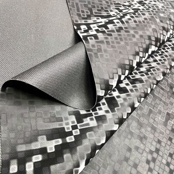 XZ73647 fine pebble grain PVC chair upholstery leather with terry fabric backing (5) XZ73647 fine pebble grain PVC chair upholstery leather with terry fabric backing