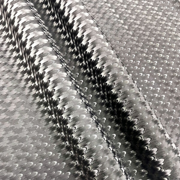 XZ73648 feather scale PVC motorcycle seat leather