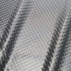 XZ73649 basket weave embossed PVC chair upholstery leather with terry fabric backing