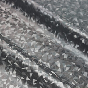 XZ73650 geometric crystal PVC motorcycle seat leather