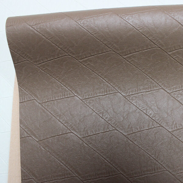 XZ73674 patchwork embossed PVC leather for bags