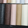 Basket weave embossed PVC leather material for bags