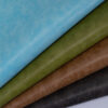 XZ60029 two-tone lychee grain PVC bag leather in multiple colors