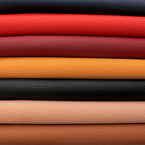 XZ60036 lychee grain PVC bag leather rolls for handbags and luggage