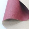 XZ60040 lychee grain PVC bag leather with brushed backing