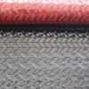 XZ60050 chevron embossed PVC leather with glossy surface