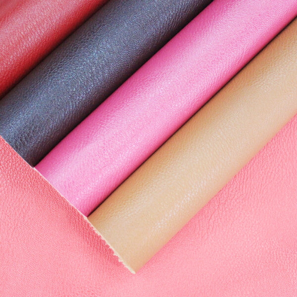 XZ60093 lychee grain PVC bag leather for handbags