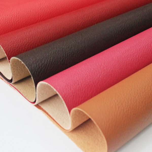 XZ60093 lychee grain PVC bag leather for handbags