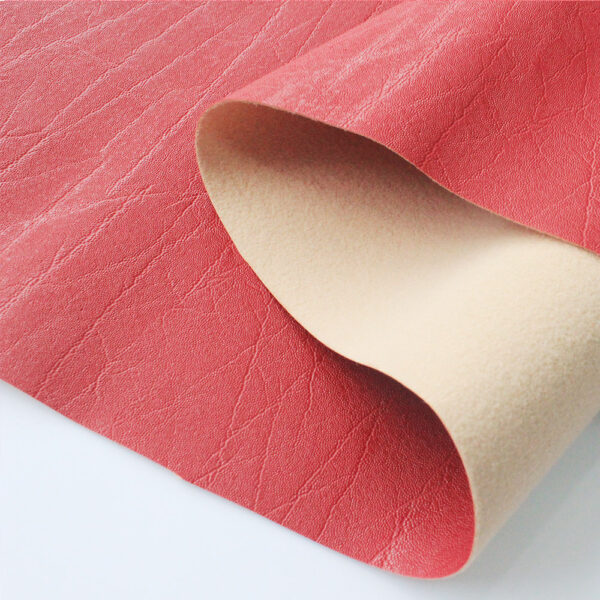 XZ60094 0.8mm bark grain PVC bag leather in multiple colors