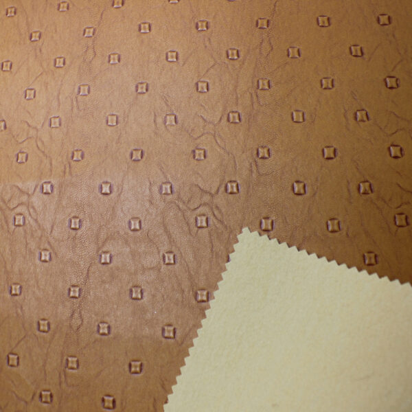 XZ73091 geometric embossed pattern PVC leather for handbags