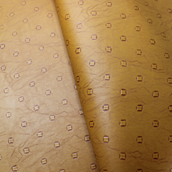 XZ73091 geometric embossed pattern PVC leather for handbags