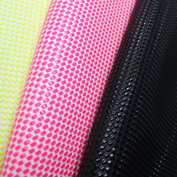 XZ73132 micro square embossed PVC leather for bags