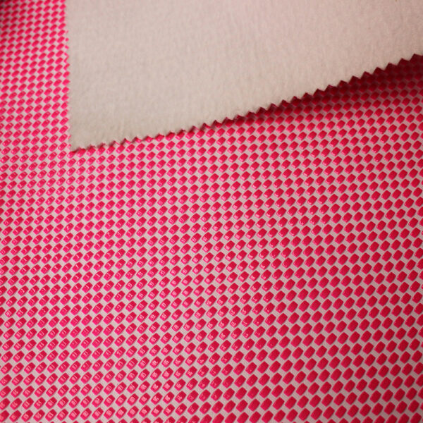 XZ73132 micro square embossed PVC leather for bags
