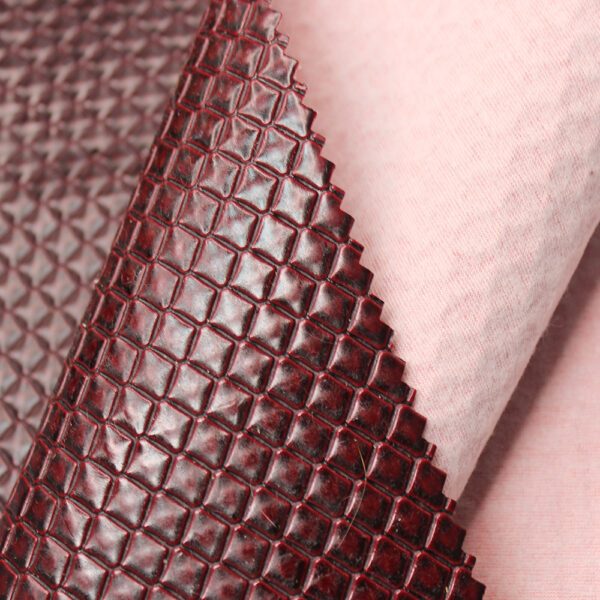 XZ73154 crocodile embossed PVC leather for bags and fashion accessories