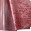 XZ73154 0.8mm Crocodile Embossed PVC Leather with Single-Needle Backing for Bags