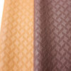 XZ73217 geometric embossed PVC leather with diamond pattern for bags