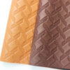 XZ73217 geometric embossed PVC leather with diamond pattern for bags