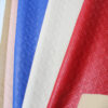 XZ73218 geometric square embossed PVC leather for bag manufacturing