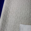 XZ73218 geometric square embossed PVC leather for bag manufacturing