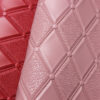 XZ73219 3D geometric embossed PVC leather with diamond pattern for bags