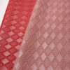 XZ73219 3D geometric embossed PVC leather with diamond pattern for bags