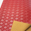 XZ73219 3D geometric embossed PVC leather with diamond pattern for bags