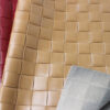 XZ73235 large basket weave PVC leather for bags