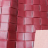 XZ73235 large basket weave PVC leather for bags
