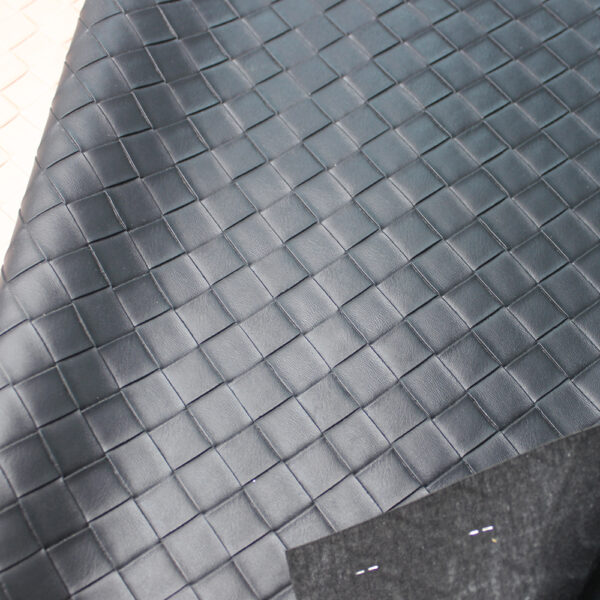 xz73236-woven-pattern-embossed-pvc-leather (6) XZ73236 woven pattern embossed PVC leather with basket weave texture for bags
